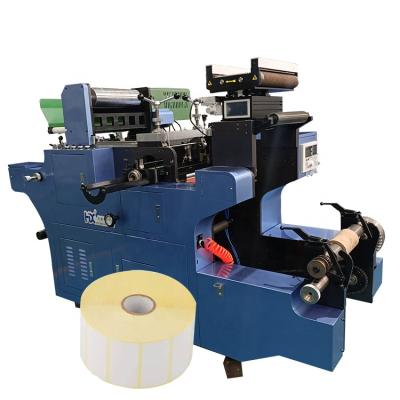 China Factory Automatic Label Tag Signs Elephant Slit Machine Blank Adhesive Label Rotary Die Cutting Machine for sale