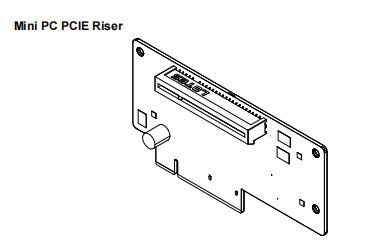 China ATM-Ersatzteile NCR 009-0030958 MINI PC PCIE RISER zu verkaufen