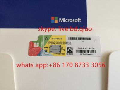 China Desktop / Laptop MS Windows Server 2016 16 Core 64 Bit OEM Box for sale