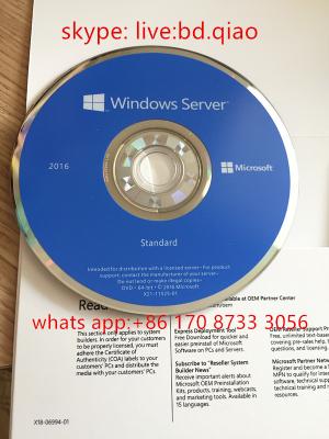 China 16 Core 64 Bit OEM Box MS Licensing Windows Server 2016 Multi Language for sale
