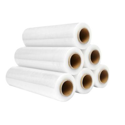 China Moisture Proof Wholesale exportation qualify PE Stretch Film Roll for Wrapping and packaging with Custom color and length for sale