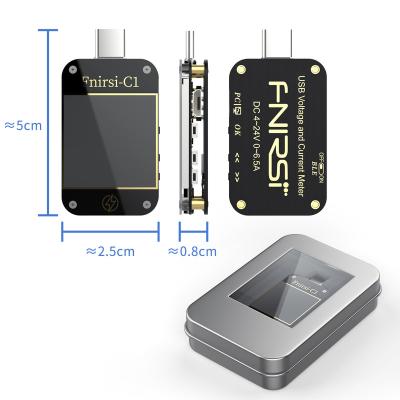 China FNIRSI-C1 USB Type-C Multifunctional Digital Volt/Power Meter Palladium Trigger Voltmeter Ammeter FNIRSI-C1 for sale