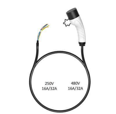 China Residential/Multipurpose IEC 16A-11KW/32A-22KW Three Phase/Sigle Feyree OEM ODM Charging Gun 5/10 Meter Vehicle Cable Charging for sale