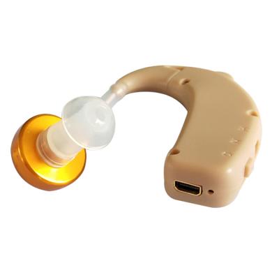 China Comfortable& clearly & sound; Noiseless China Manufacturer OEM Wholesale Best Price Deaf Mini Rechargeable Hearing Aid BTE for sale