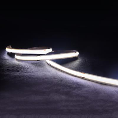 China Used As IP20 Head Lighting High Density Remote Flexible COB LED Strip, 25% 50% 75% 100% Dimmable Single Color LED Light Strips For Head Lighting for sale