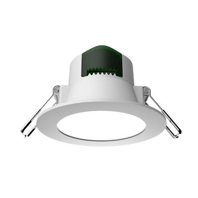 China Durable 7W 10W 15W 18W 24W Plastic Housing Down Light Desktop LED Ceiling Recessed Downlight for sale