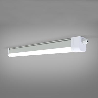 China Outdoor Mounted Warehouse Triproof Triproof Lamp Fixture LED Tri-proof Light CCT Adjustable Sensor Tube With Backup Battery for sale