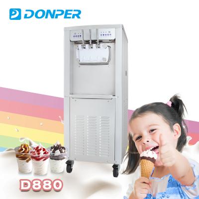 China Ice Cream Frozen Yogurt Making Machine Commercial Ice Cream Machine Maker for sale