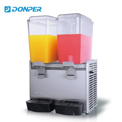 China Hot Sale PC LP18X2 Cold Juice Dispenser Drinking Beverage Juice Dispenser for sale