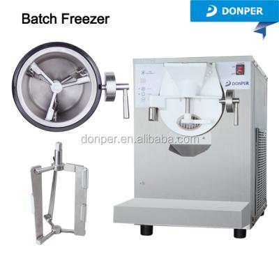 China BTY7120 Batch Freezer One Touch Gelato Machine Hard Ice Cream Dispensing Machine Ice Cream Donper Table Top for sale