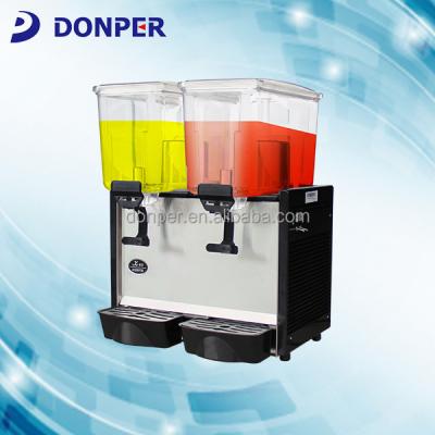 China Brand Donper Kuxue cold agitator drink dispenser for sale DKX15x2 double bowl 15Lx2 for sale