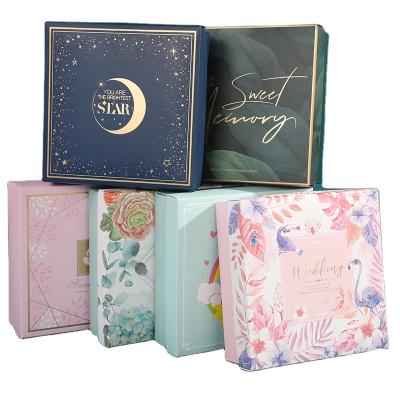 China Recyclable Video Gift Box Embossing Hard Cardboard Baby Boxes Gift Box With Llid for sale