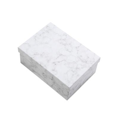 China Recyclable made in china high quality marble pattern wedding keepsake gift packaging box for sale