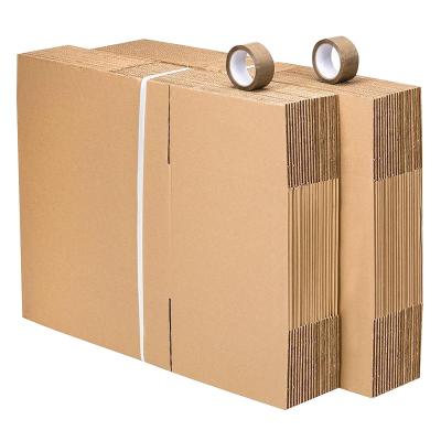 China Recyclable Customized Thickness Logo Printing Paper Packaging Box Corrugated Cardboard Boxes for sale