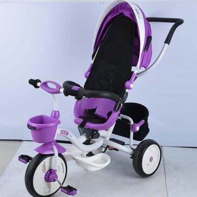 China Ride On Toy Toddler Tricycle With Handle , 3 In Best Cheap Baby Tricycle For Girls for sale