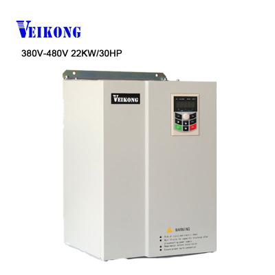 China Textile veikong 3PHASE 22KW vfd drive for sale