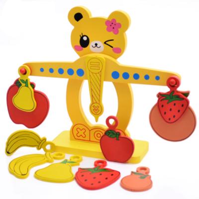 China Children's Toys Best Selling Fine Toys Popular Board Game Products Kids Motor Balance Ladder Wooden Toy for sale