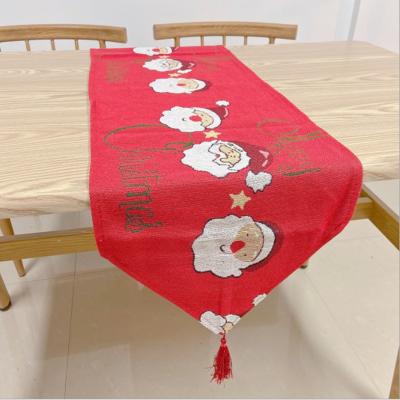 China Interesting Hot Selling Amazon Christmas Series Table Decoration Christmas Table Runner for sale