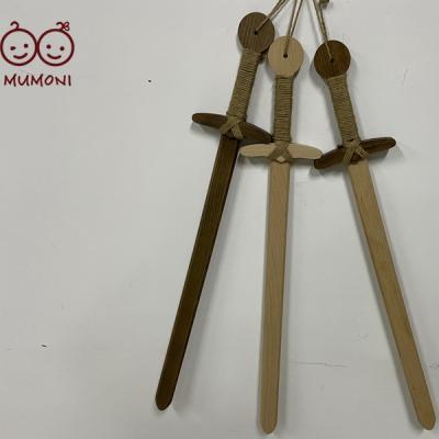 China 2022 Wholesale Customized Swords Perfect Wooden Swords Children's Game Toy Children Outdoor Game Wooden Swords for sale