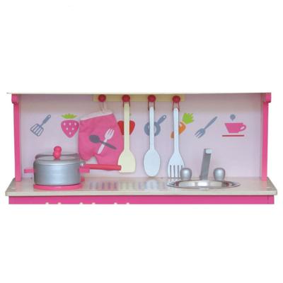 China Multifunctional Kitchen Toys Set Wholesale Multifunctional Wooden Kitchen Play Set Wooden Cooking Stove Toy Kitchen Toys Set for sale