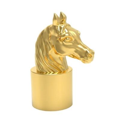 China Custom Zodiac Head Zinc Alloy Perfume Cover Free Mold Opening For Large Quantities for sale