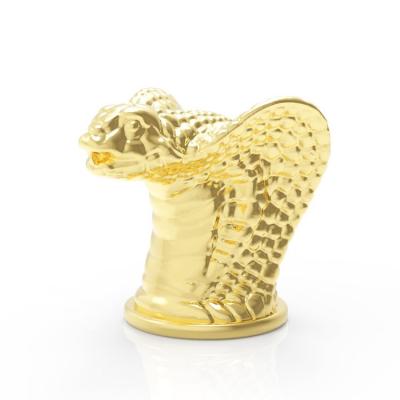 China Customized Snake-Shaped Luxury Perfume Cap With Free Design Service for sale