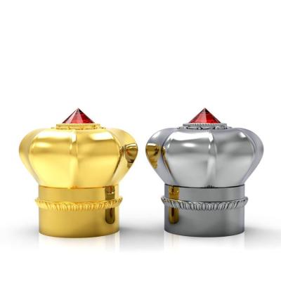 China Custom Animal Shape Zinc Alloy Perfume Cover Gold Various Colors Can Be Customized for sale