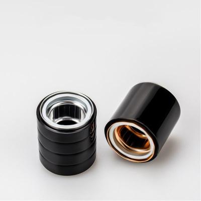 China Custom Black Round Magnetic Perfume Cap Free Sample Processing for sale