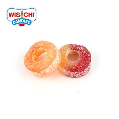 China Full Size Free Sample WISICHI Assorted Fruity Flavor Soft Candy Mix Colors Soft Starch Roll Candy for sale