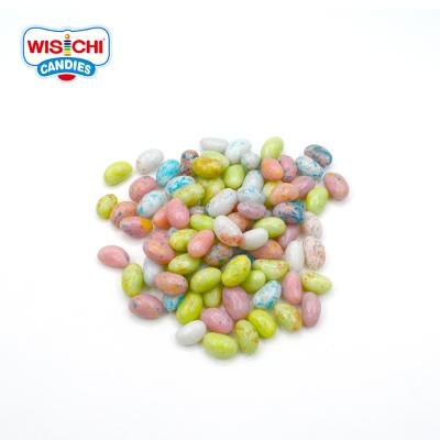 China Free sample big sale natural gummy toy truck colorful yummy valentine jelly bean jelly bean spotted for sale