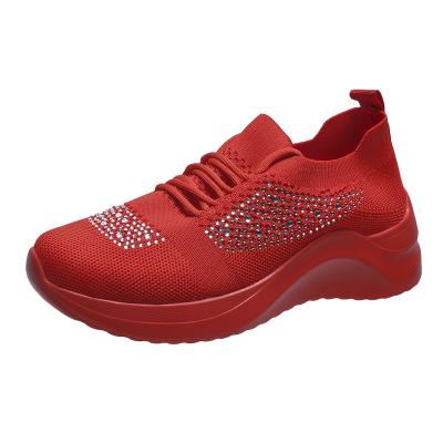 China Guarantee Quality Rubber Women's Low Price Casual Sports Shoes Ladies Sports Shoes for sale