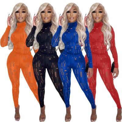 China QUICK DRY fashion ripped 2 piece long sleeve sweater jogger set panty leggings set for sale