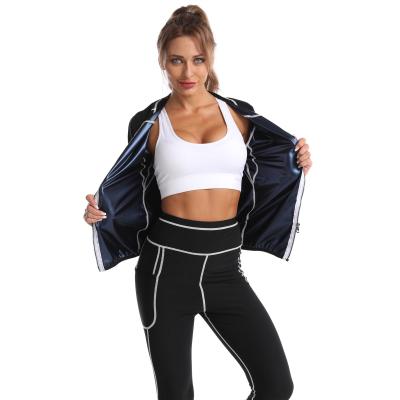 China MOQ 1pc Custom Logo 3XL Homemade Women Sports Sweat Shaper Body Shaper Sauna Suit Sweat Sweat for sale