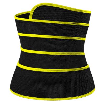 China MOQ 1pc Antibacterial Custom Logo Sports Thick Fitness Girdle Women Neoprene Waist Trainer Sweat Long Waist Trimmer Belt for sale