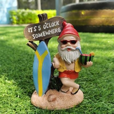 China New Europe GH Fairy Tale Resin Gnome Fairy Figurines, Custom Handmade Gnomes Fairy Polyresin Figure$ for sale