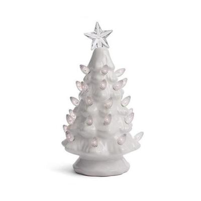 China Christmas wholesale decoration supplies handmade wholesale artificial ceramic tree for home decor for sale