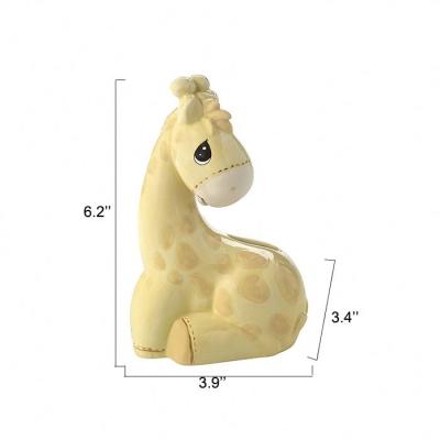 China GUANHONG Wholesale Cheap Large Giraffe Ceramic Piggy Bank Telephone Booth For Kids for sale