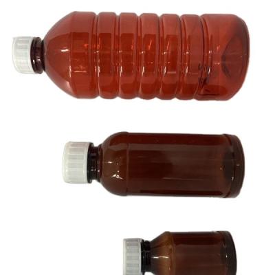 China Custom Outstanding Quality 65ml Reusable Portable Frosted Brown Medicine Bottle for sale