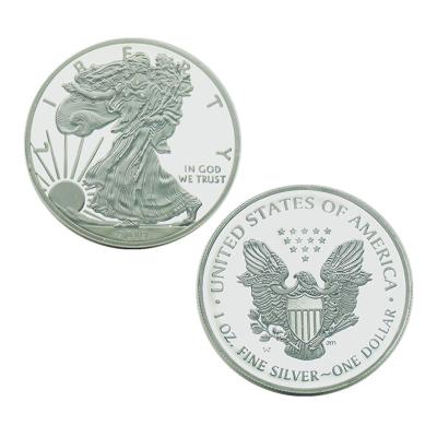 China USA Porcelain Suppliers Antique Liberty Coins Commemorative Silver Metal for sale