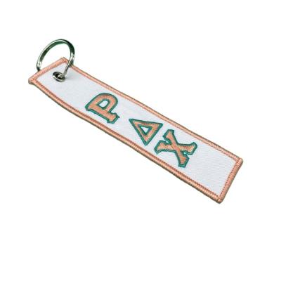 China Promotion Gift Wholesale Personalized Cheap Price Custom Embroidered Key Chain for sale