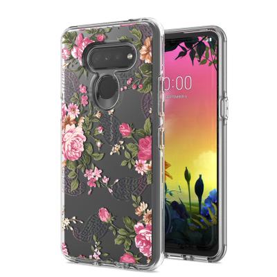 China Popular Custom Printed Anti-drop Flowers Anti Scratch Mobile Accessories Phone Case For LG Aristo 6 Stylo 7 for sale