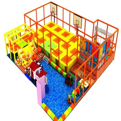 China Hot Sale Indoor Playground Pit Ball Pools Set Children Amusement Center Kids Ball Game Commercial Amusement Pools for sale