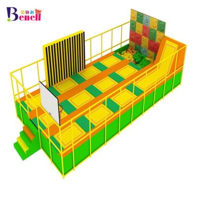 China Eco-Friendly Best Selling Indoor Jumping Trampoline With Foam Pit For Sale for sale