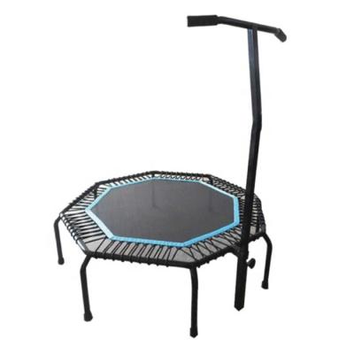 China New Design Protective Net Cheapest Fitness Without Jumping Safety With Handle Trampolines For Kids for sale