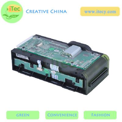 China motorized card reader/writer with Sam slot RS232 / USB interface ATM EMV card reader for sale