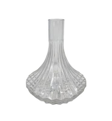 China Glass Bottle High Quality Clear Hookah Accessories Smooking Shisha Hookah Glass Base for sale