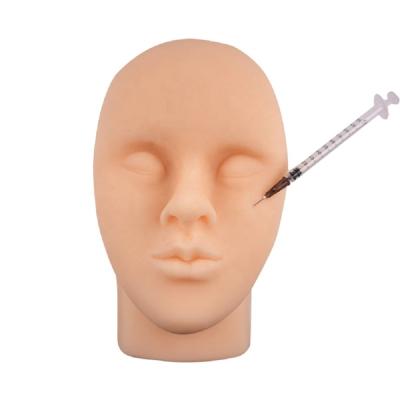 China Pure Silicone Beauty Head Micro-practice Teaching Model for sale