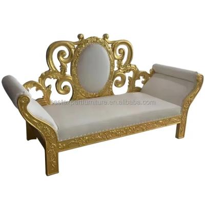 China Modern Wholesale Luxury High Back Gold Royal King Throne Chair White Throne Sofa Commercial for sale