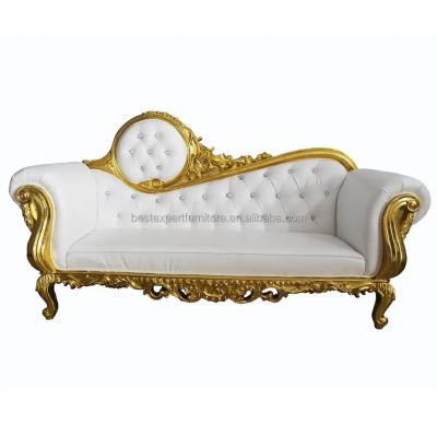 China Modern Factory Price Soft Antique Royal Luxury Throne Wedding Sofa Chairs For Bride And Groom White Throne Sofa for sale