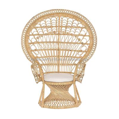 China Modern New design rattan wicker round leisure chair indoor and outdoor furniture for hotel garden living room handmade for sale